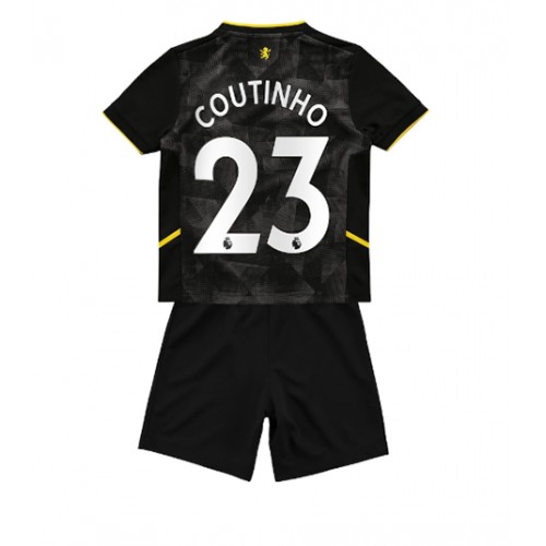 Dres Aston Villa Philippe Coutinho #23 Rezervni za djecu 2022-23 Kratak Rukav (+ kratke hlače)